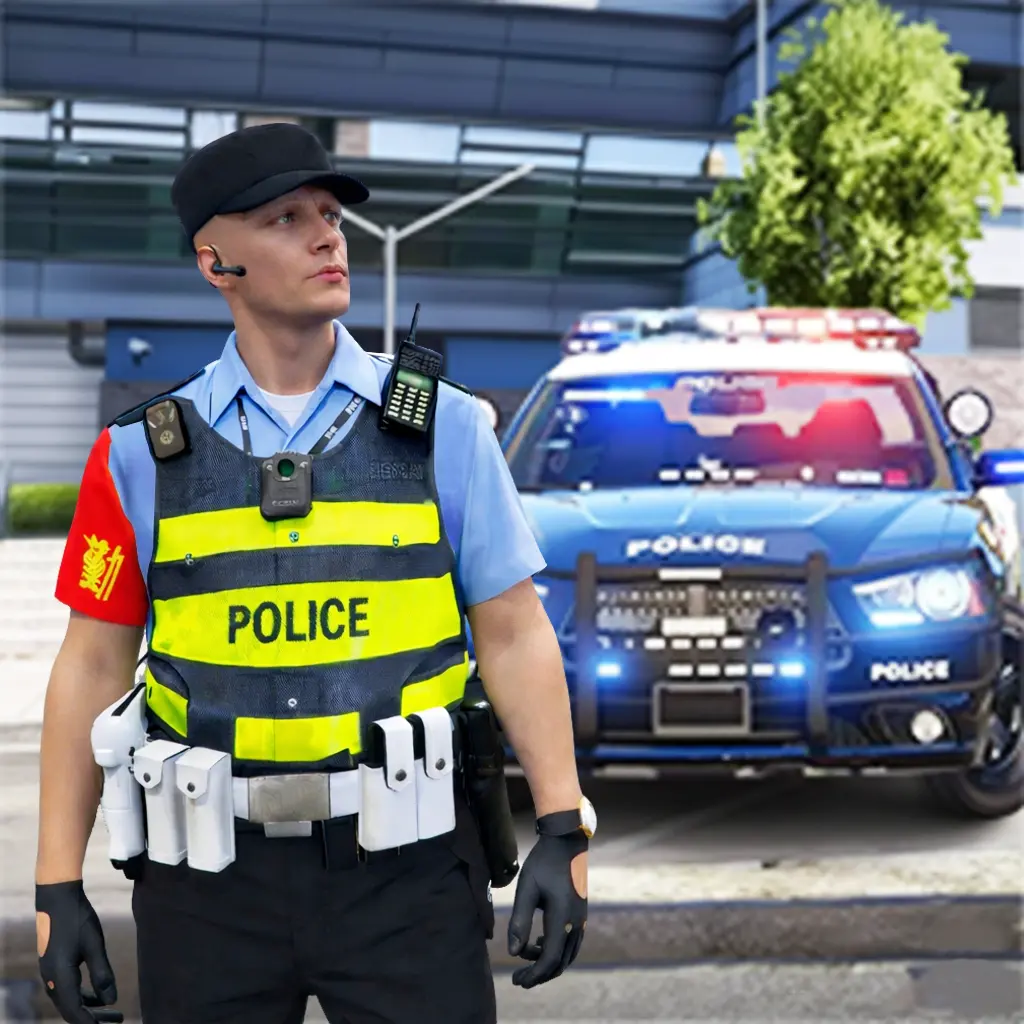 真实警车开放模拟